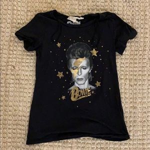 Super cute vintage looking David Bowie Graphic Tee
